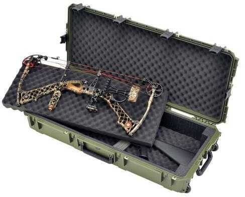 SKB Iseries Double Bow/rifle Case Green 42" Model: 3i-4217-db-m