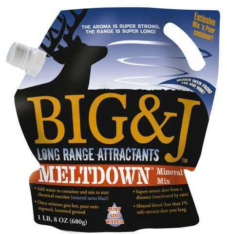 Big & J Attractants and BB2 Meltdown Mineral 1 lb. 8 oz. Model: BB2MD12