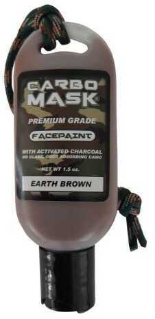 Carbomask Mask Facepaint Brown 1.5 OZ. Model: 115400