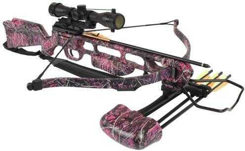 Muddy Girl Fever Crossbow Package 240 fps Pink Camo
