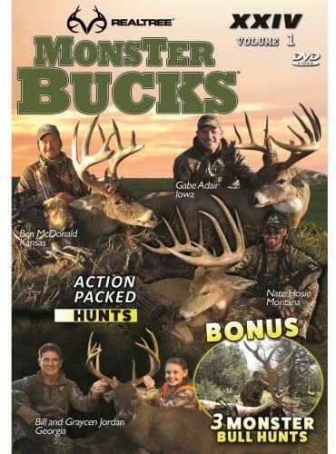 Realtree Outdoors Products Inc. DVD Monster Bucks XXIV Volume 1 Model: 16DR1