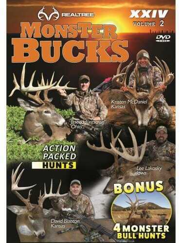 Realtree Outdoors Products Inc. DVD Monster Bucks XXIV Volume 2 Model: 16DR2