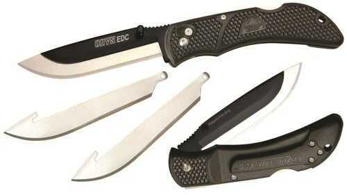 Outdoor Edge Cutlery Corp Onyx EDC Knife Black Model: OX-10C