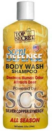 Top Secret Deer Scent Defense Body Wash and Shampoo 12 oz. Model: SD1002A