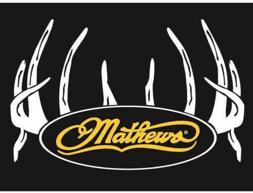 Decals With Distinction DWD Mathews White Antlers Only Model: 2015E
