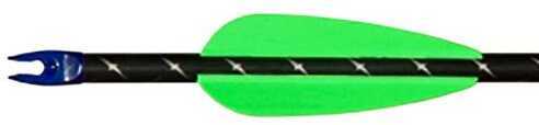 AA&E Leathercraft Elite Plastifletch Vanes Neon Green 2.375 in. 100 pk. Model: EPA23BG100