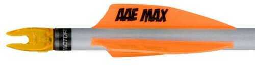 AA&E Leathercraft Plastifletch Max Vane Fire Orange 2in. Shield 100pk. Model: PMA20FO100