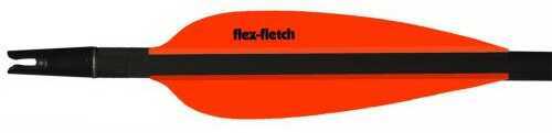 Flex Fletch FFP Vane Blaze 3.6 in. 100 pk. Model: FFP-3.6-BLZ-100