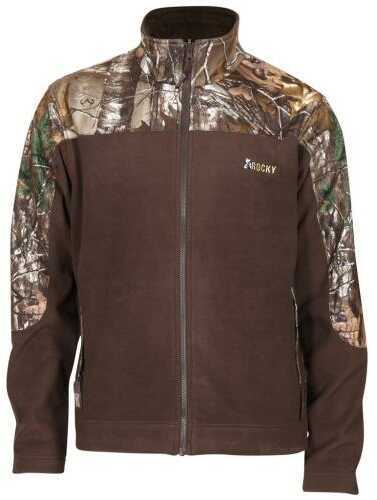 Rocky Boots Mens Fleece Jacket Realtree Xtra/ Brown X-Large Model: 609476-BTX-XL