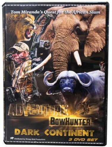 Tom Miranda Adventure Bowhunter Dark Continent Africa DVD Set Model: 45750-img-0