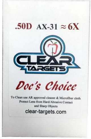 Axcel Docs Choice Lens X-31 6x Model: Ax31-ctdc-6x