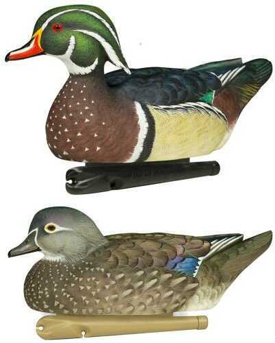 Avian X Top Flight Duck Decoy Wood Floater 6 pk. Model: 8083