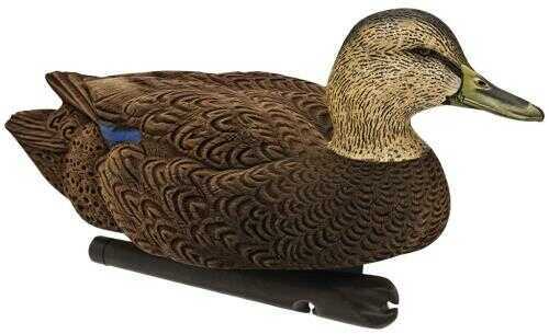 Avian X Top Flight Duck Decoy Flocked Black Floater 6pk Model: 8075