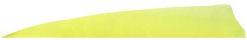 Gateway Feather Shield Cut Feathers Flo Yellow 4 in. RW 100 Pk. Model: 400RSSFY-100
