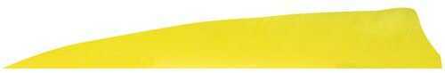 Gateway Feather Shield Cut Feathers Yellow 4 in. RW 100 Pk. Model: 400RSSYL-100