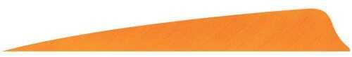 Gateway Feather Shield Cut Feathers Flo Orange 4 in. RW 100 Pk. Model: 400RSSFO-100