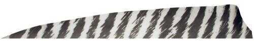 Gateway Feather Shield Cut Feathers Barred White 4 in. RW 100 Pk. Model: 400RSBWH-100