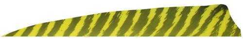 Gateway Feather Shield Cut Feathers Barred Yellow 4 in. RW 100 Pk. Model: 400RSBYL-100