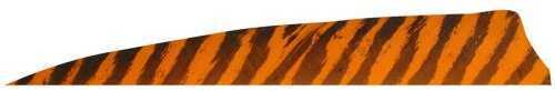 Gateway Feather Shield Cut Feathers Barred Orange 4 in. RW 100 Pk. Model: 400RSBOR-100