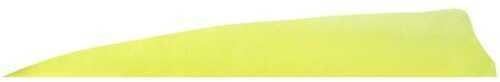 Gateway Feather Shield Cut Feathers Flo Yellow 5 in. RW 100 Pk. Model: 500RSSFY-100
