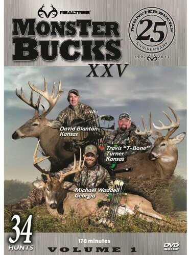 Realtree Outdoors Products Inc. Monster Bucks XXV DVD Volume 1 Model: 17 DR1