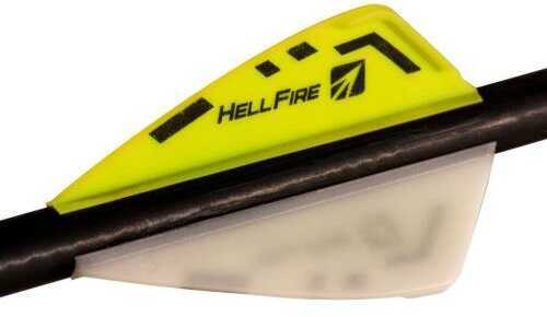 NAP Hellfire 2" Vanes 12 White 24 Yellow Model: 60-080