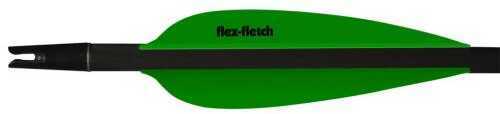 Flex Fletch FFP ShieldCut Vane Neon Green 3.6 in. 39 pk. Model: FFP-360-FG-39