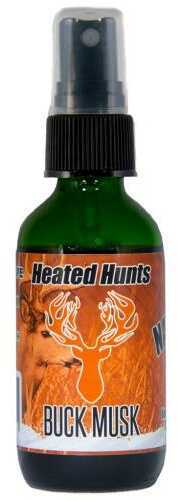 Heated Hunts Natural Scent Buck Musk 2 oz. Model: HHbckmk029