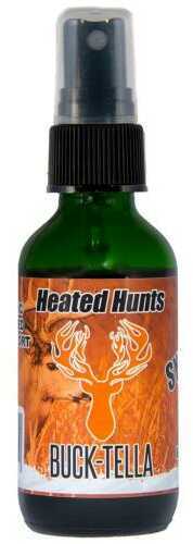 Heated Hunts Synthetic Scent Buck-Tella 2 oz. Model: HHbktls007