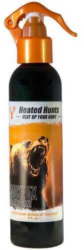 Heated Hunts Bear Scent Smoke 5x 8oz. Model: HHsmoke019