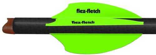 Flex Fletch Silent Knight 200 Cosmic Green in. 100 pk. Model: SK-200-CG-100