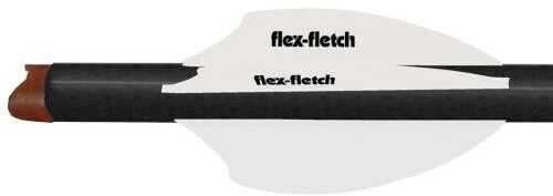 Flex Fletch Silent Knight 200 FLEX2 White 2 in. 100 pk. Model: SK-200-WHT-100
