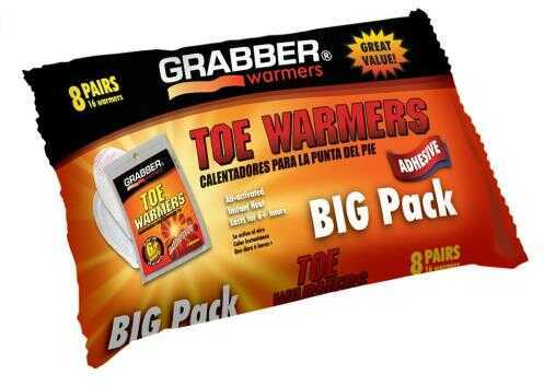 Grabber Warmers Toe 8 pr. pk. Model: TWES8DISPLAYUSA