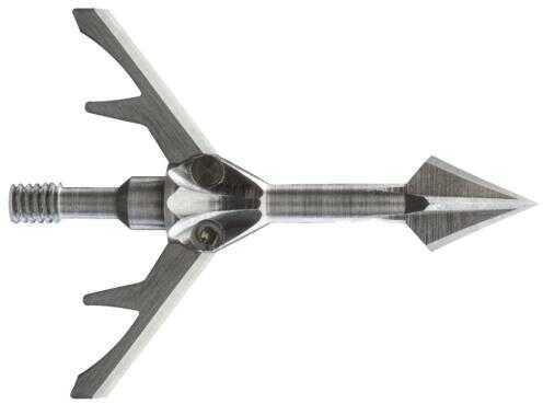 WacEm Archery Em Broadheads Expandable 100 Grains 2-Blade Steel 4/Pack Model: S-2100