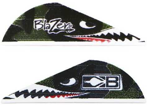 Bohning Archery Blazer Vanes Flying Tiger Shark 100 pk. Model: 10832FTS