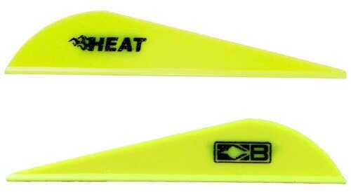 Bohning Archery Heat Vanes Neon Yellow 36 pk. Model: 101036NY