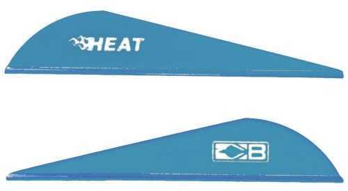 Bohning Archery Heat Vanes Satin Blue 36 pk. Model: 101036SB