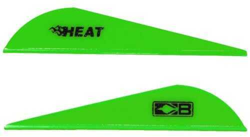 Bohning Archery Heat Vanes Neon Green 36 pk. Model: 101036NG