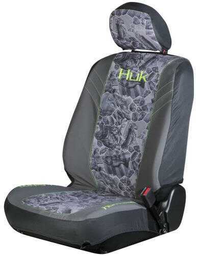 HUK Performance Fishing Huk Seat Cover Low Back Gray/Green Model: C000112100199