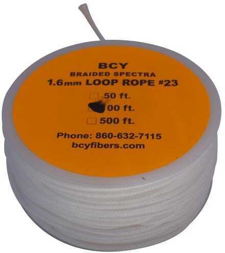 BCY Inc. BCY Size 23 Loop Rope White 100 ft.