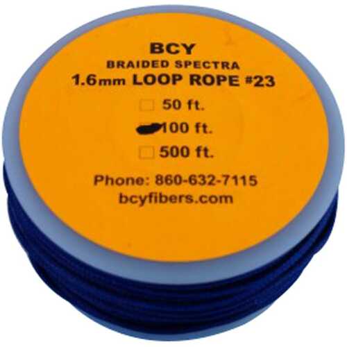 BCY Size 23 Loop Rope Blue 100 ft.