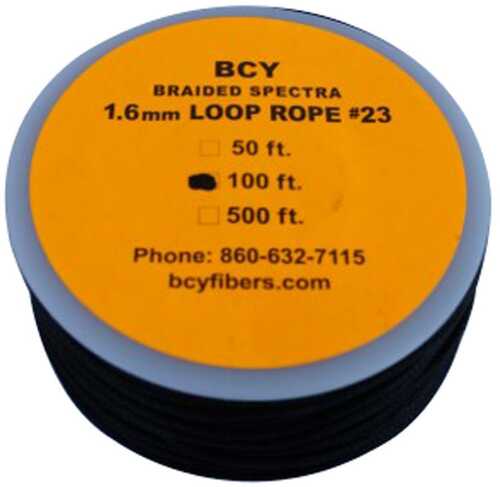 BCY Size 23 Loop Rope Black 100 ft.