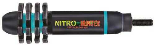 Pine Ridge Archery Products Nitro Hunter Stabilizer Black/Turquoise 5.5 in. Model: 2593-BBKTQ