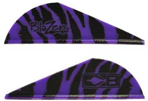 Bohning Archery Blazer Vanes Purple Tiger 36 pk. Model: 10831PUT