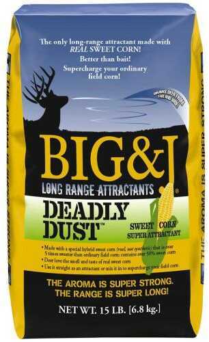Big & J Attractants and Deadly Dust Feed 15 lbs. Model: BB2-DDS15