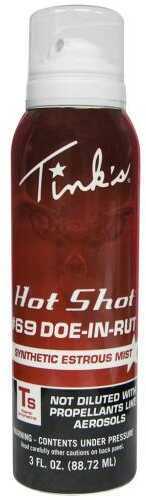 Tinks Hot Shot #69 Doe-In-Rut Synthetic Estrous Mist 3 Ounces Md: W5260