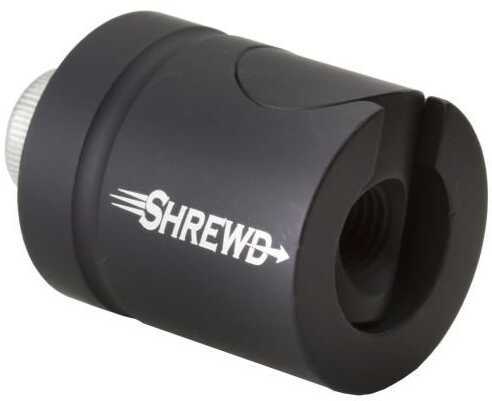 Shrewd Archery Quick Disconnect Matte Black 8 Degree Model: SMDAMBK