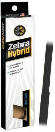 Zebra Bowstrings Hybrid Split Cable Black 33 in. Model: 720770006353