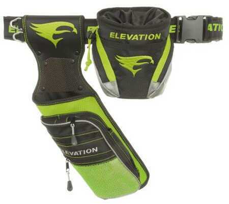 Click to see larger image. Elevation Equipped Nerve Field Quiver Package Green RH