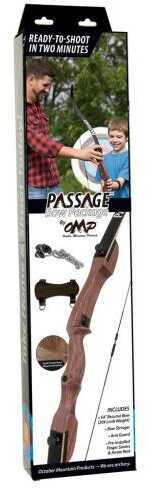 October Mountain Passage Recurve Bow Package 54 in. 20 lbs. RH No Arrows or Quiver Model: 81273